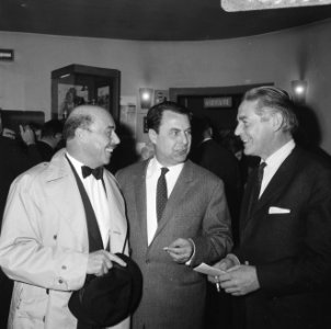 Premiere film De dans van de Reiger van Fons Rademakers in Calypso Amsterdam, , Bestanddeelnr 918-9939