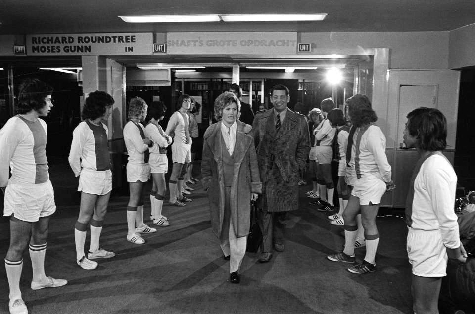 Premiere van de film Johan Cruyff nummer veertien, Bestanddeelnr 926-2697