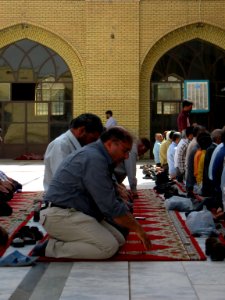 Prayers of Noon - Grand Mosque of Nishapur -September 27 2013 40