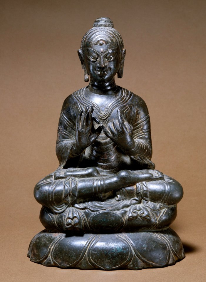 Preaching Buddha, Kingdom of Kashmir, 8th century CE