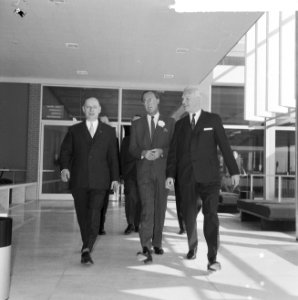 Prins Bernhard opening bijgewoond Journees Internationales de Siderurgie 1965 , Bestanddeelnr 917-5856