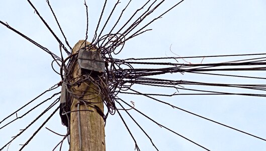 Wire communication tangle