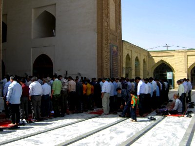 Prayers of Noon - Grand Mosque of Nishapur -September 27 2013 49
