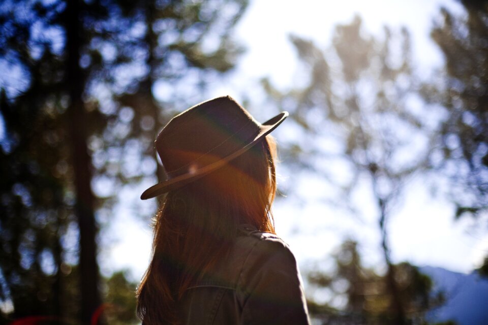 Young person hat