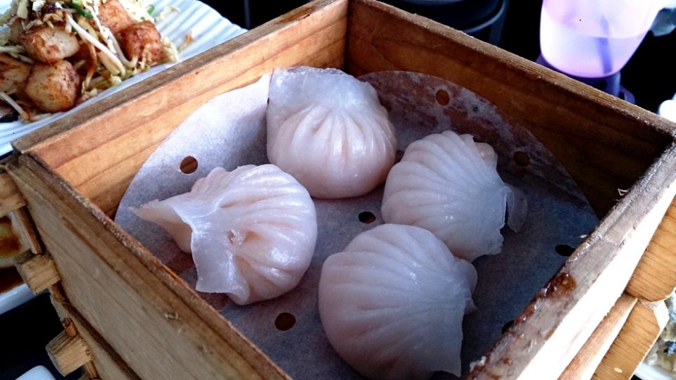 Prawn dumplings