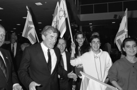 Premier Lubbers in RAI-Congrescentrum bij bijeenkomst t.g.v. 40 jaar Israel, Bestanddeelnr 934-2353