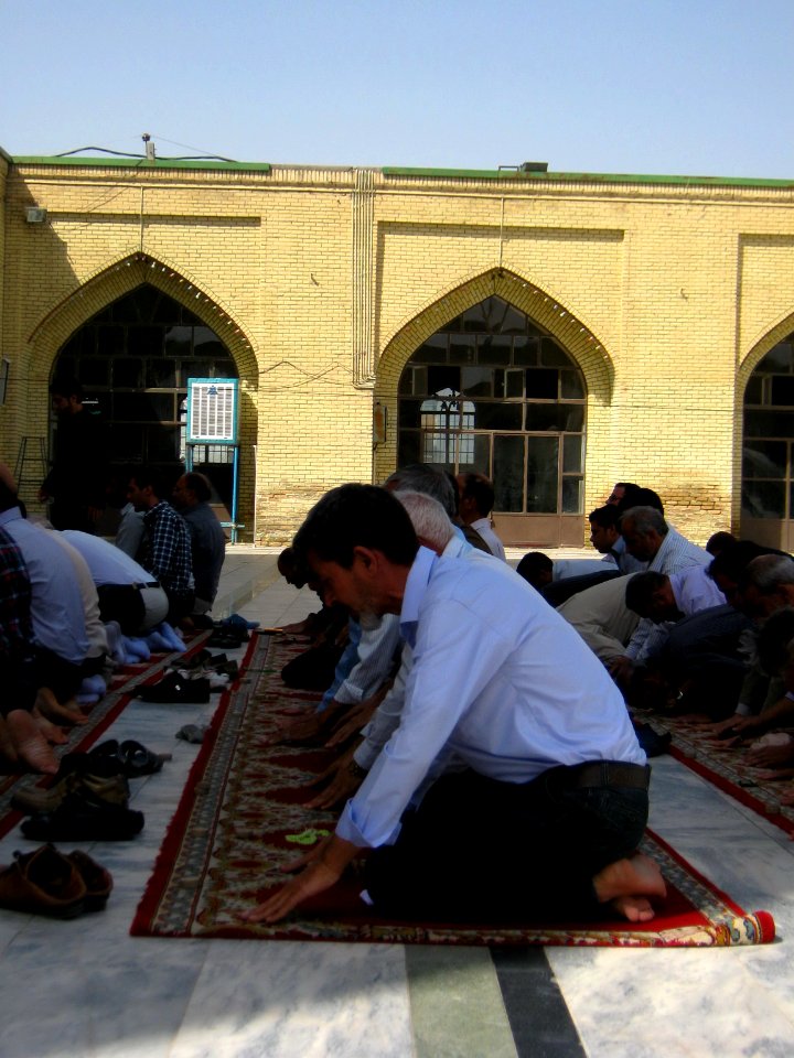Prayers of Noon - Grand Mosque of Nishapur -September 27 2013 47