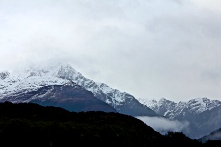 Landscape nature peak photo