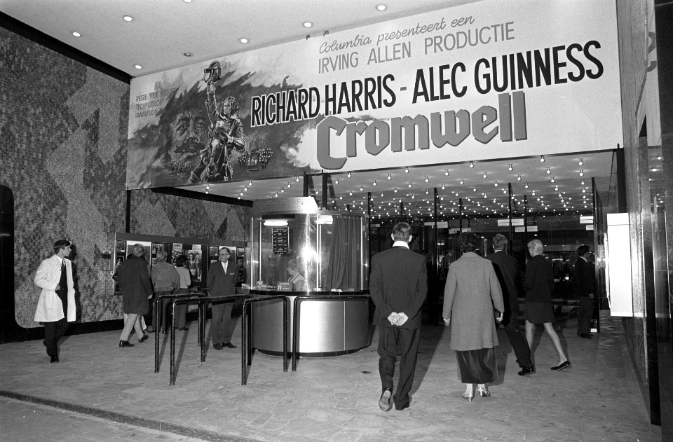 Premiere van de film Cromwell in Rotterdam Opdracht Columbia Film, Bestanddeelnr 923-8547