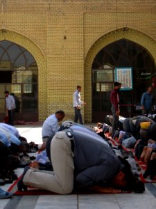 Prayers of Noon - Grand Mosque of Nishapur -September 27 2013 42