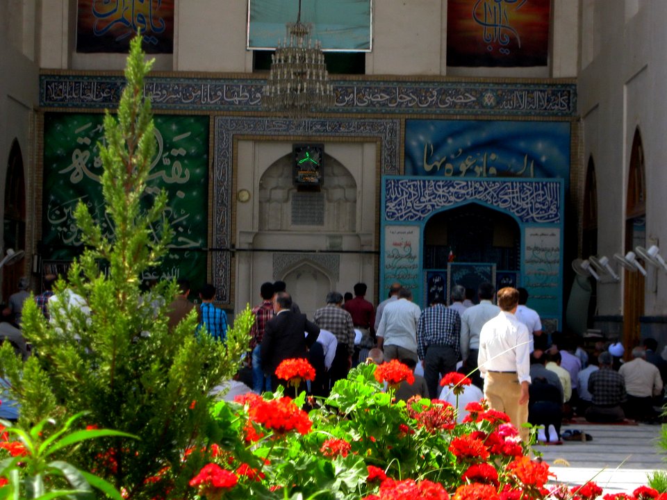 Prayers of Noon - Grand Mosque of Nishapur -September 27 2013 12