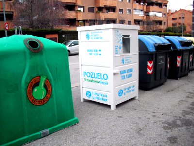 Pozuelo de Alarcón - Somosaguas, reciclaje de residuos urbanos 4