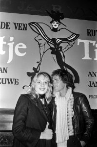 Premiere film Keetje Tippel met Monique van de Ven (camara)man Jan de Bont, Bestanddeelnr 927-7928