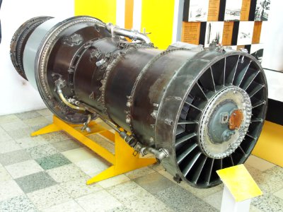 Pratt & Whitney JT3C (1953) used in Boeing 707 and Douglas DC8 at Flugausstellung Hermeskeil, pic3