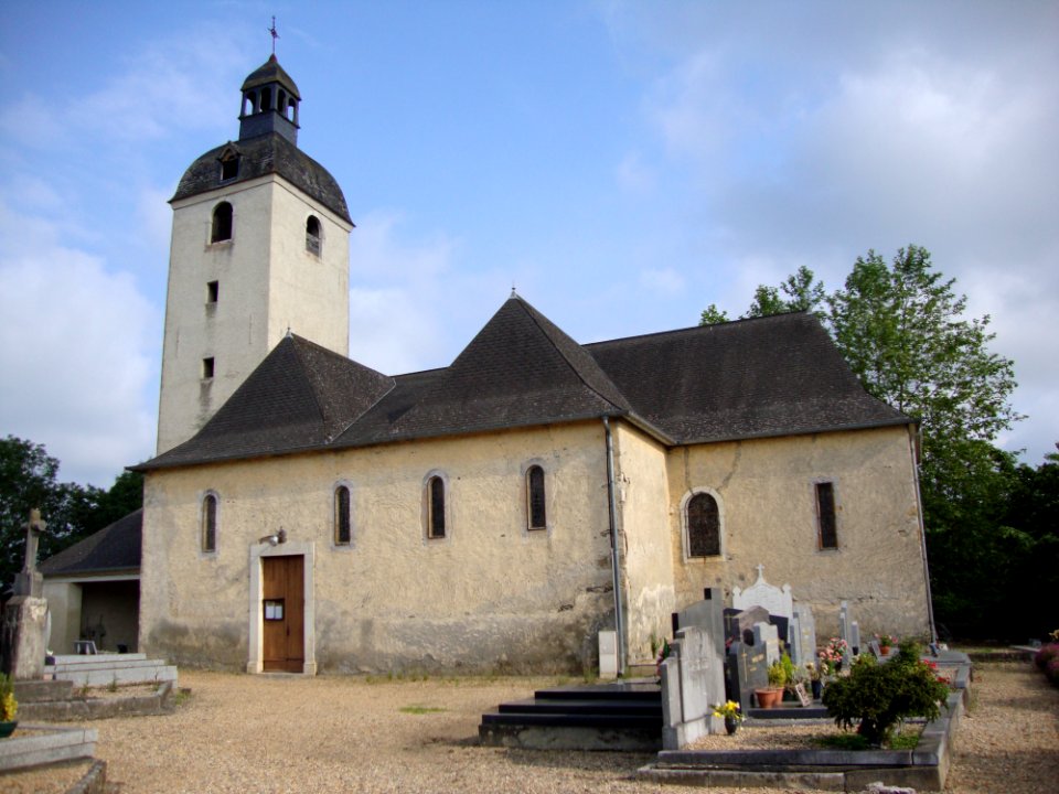 Préchacq-Josbaig (Pyr-Atl, Fr) église