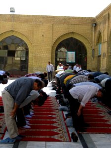 Prayers of Noon - Grand Mosque of Nishapur -September 27 2013 34