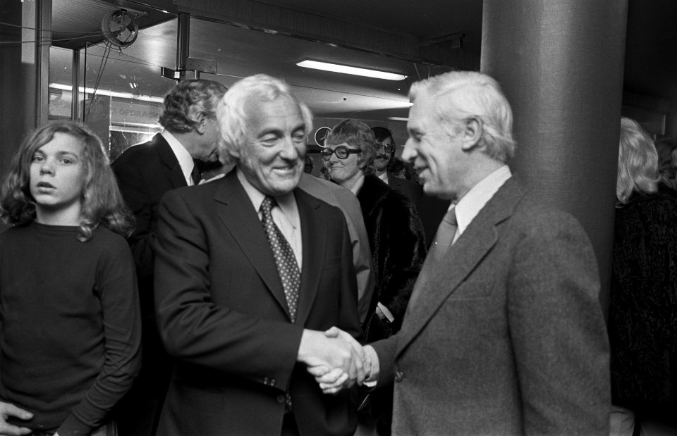 Première van de film Johan Cruijff nummer veertien de schoonvader van Cruijff, Bestanddeelnr 926-2692