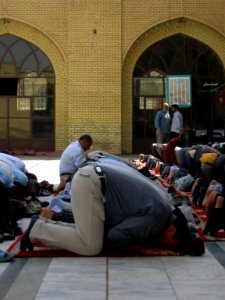 Prayers of Noon - Grand Mosque of Nishapur -September 27 2013 39