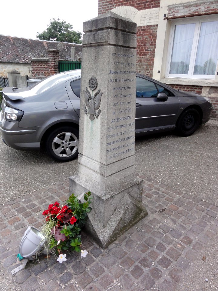 Prémont (Aisne) memorial de guerre 1918