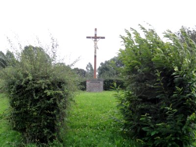 Prémont (Aisne) croix de chemin