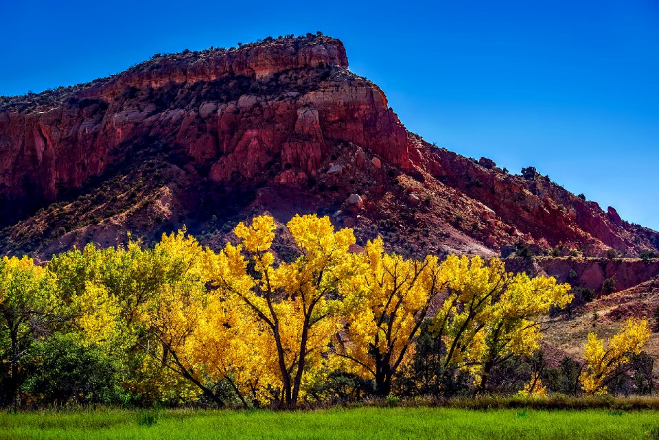 Colorful mountains sandstone