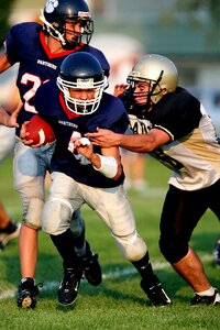 Player ball carrier competition photo