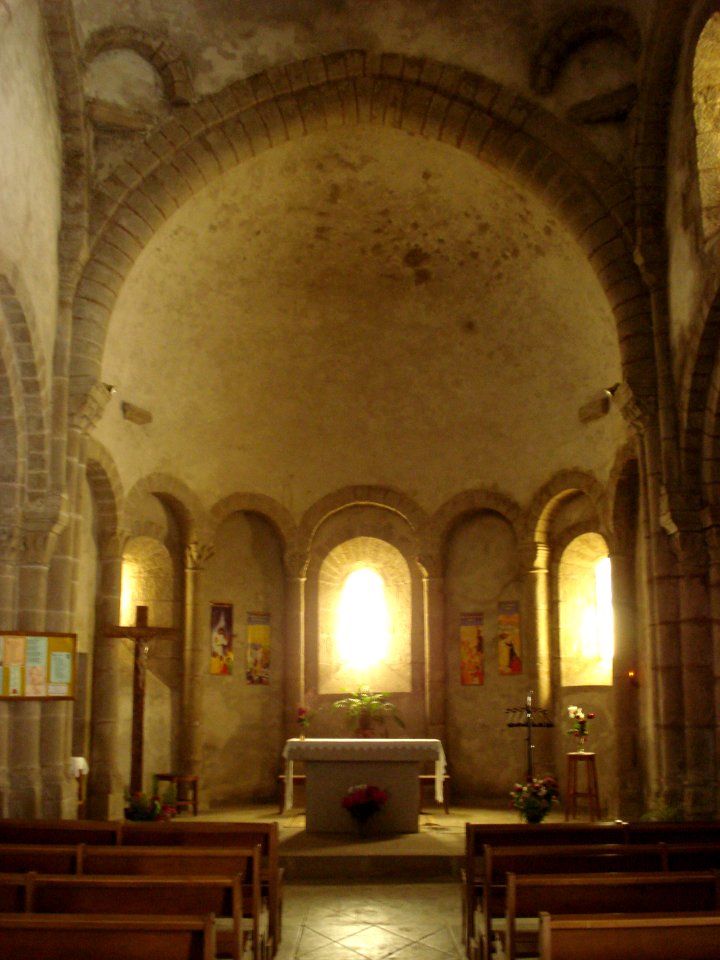 Prévenchères (Lozère, Fr) church interior