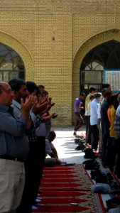 Prayers of Noon - Grand Mosque of Nishapur -September 27 2013 33