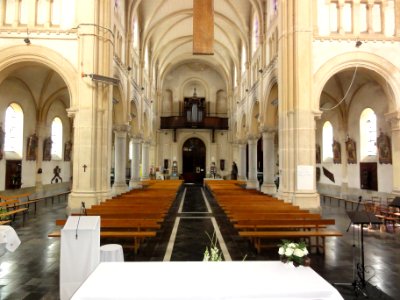 Préseau (Nord, Fr) église Ste Aldegonde, intérieur