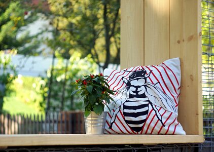 Decoration recreation into the garden