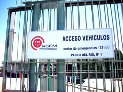 Pozuelo de Alarcón - Somosaguas, Agencia de Seguridad y Emergencias de Madrid (ASEM) 2