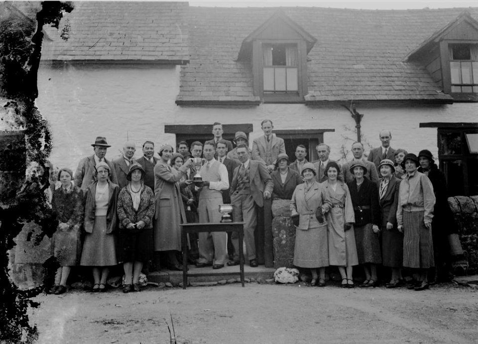 Presentation to a male golfer, Builth Wells Golf Club (1294749)