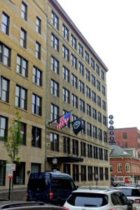 Press Herald Building, built 1923, expanded 1948, now the Press Hotel - Portland, Maine - DSC03873