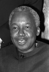 President Nyerere van Tanzania, koppen, Bestanddeelnr 928-2879 (cropped)