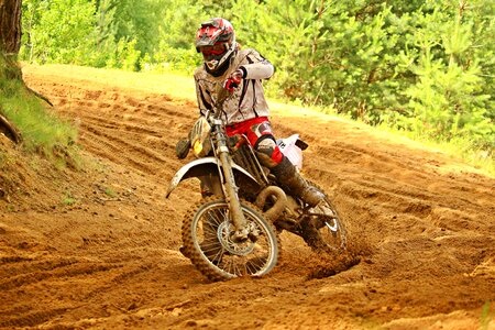 Cross motorcycle motocross ride