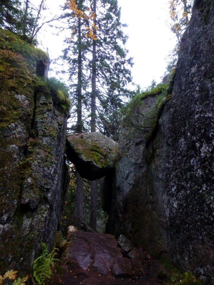 Skuleskogen national park sweden hike