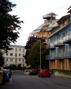 Predvoje street, Petriny, Prague photo