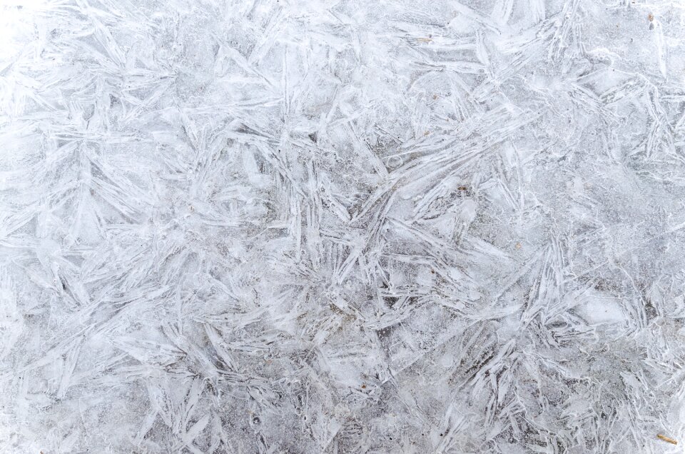 Ice texture frost