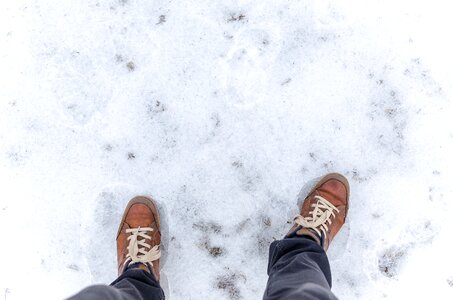 Ice cold step photo