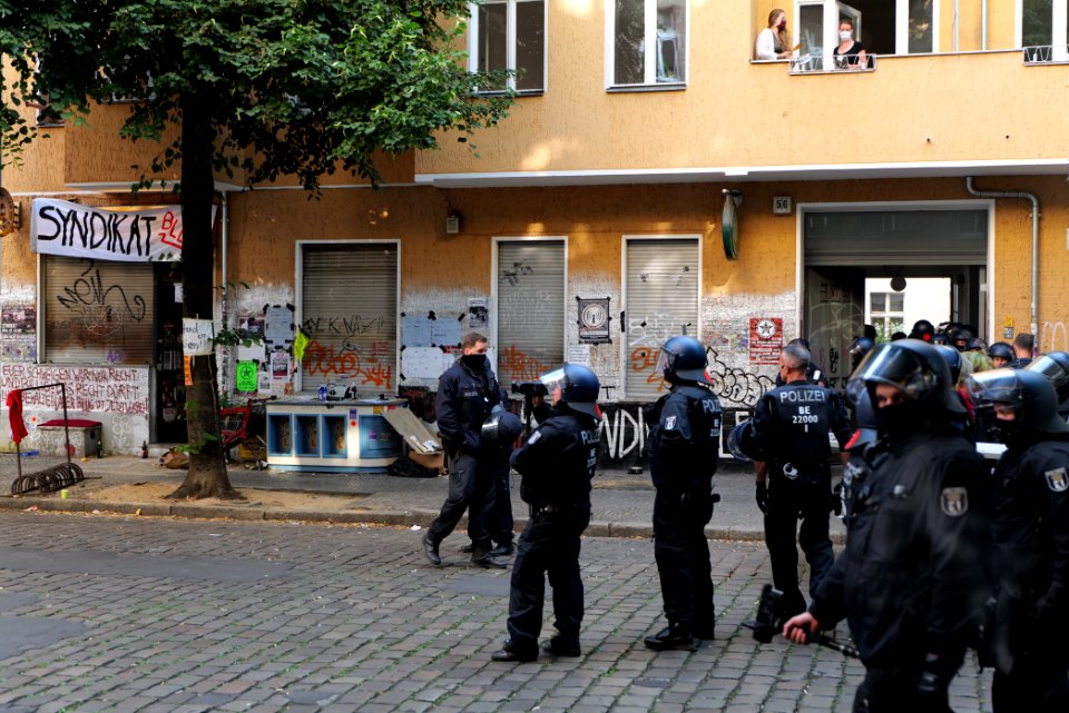 Preparation of Syndikat eviction 2020-08-07 41