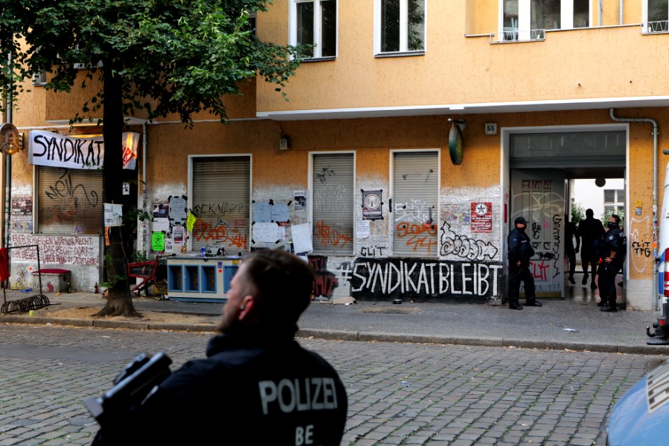 Preparation of Syndikat eviction 2020-08-07 06