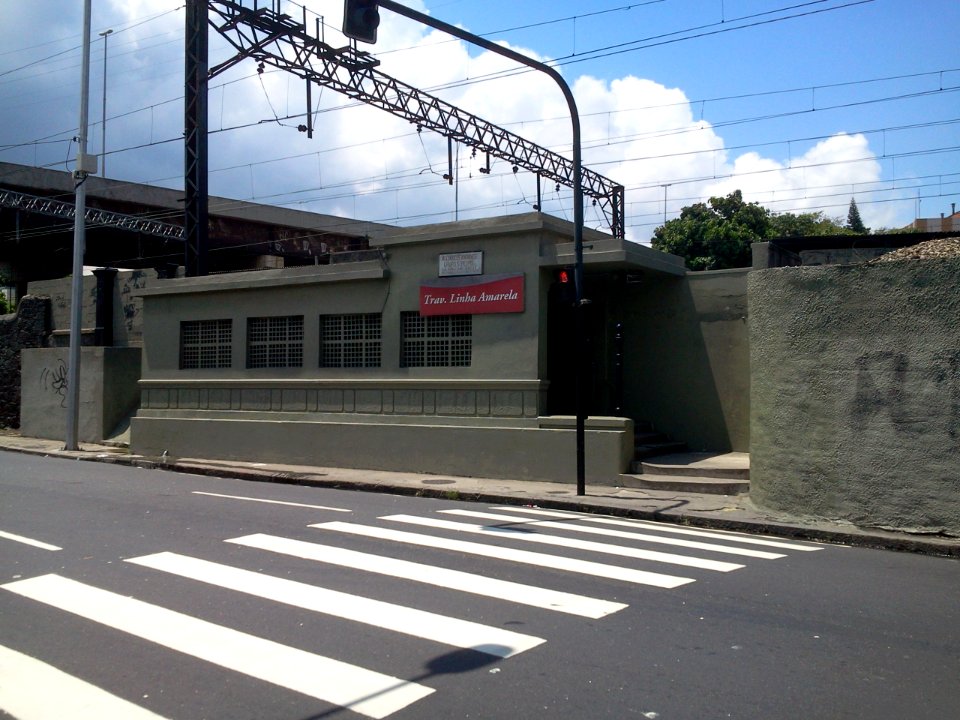 Predio da antiga estação encantado
