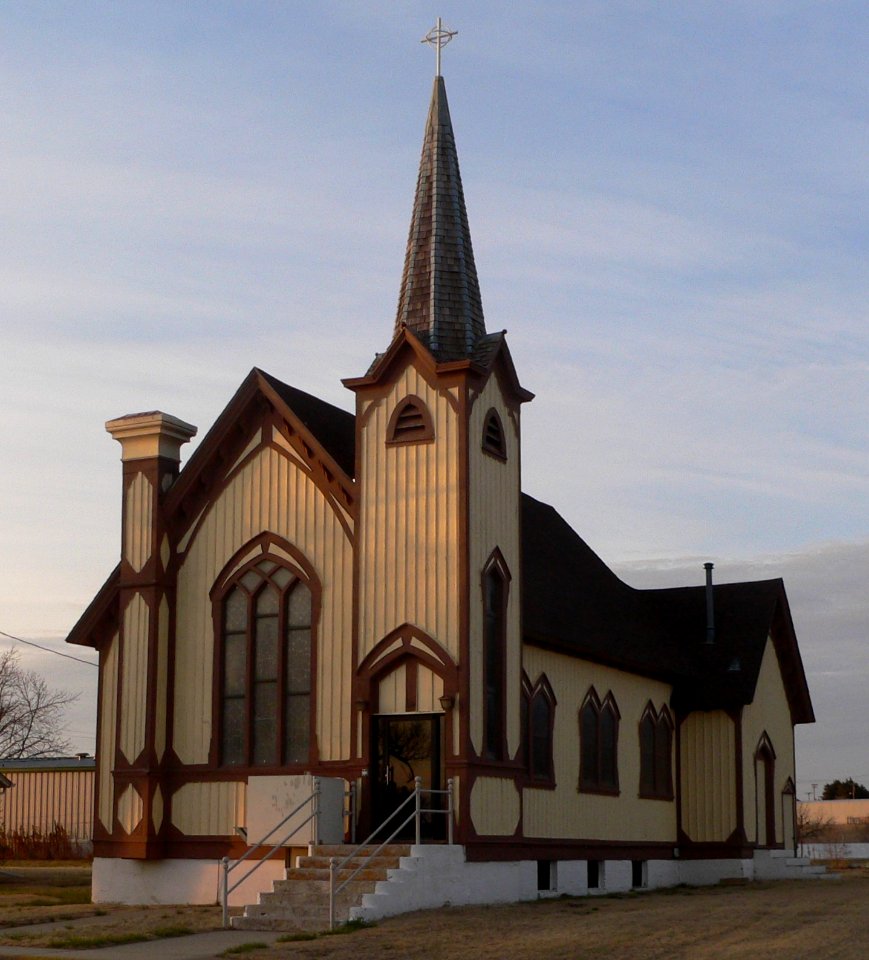Presbyterian Church (Natoma KS) from S 1