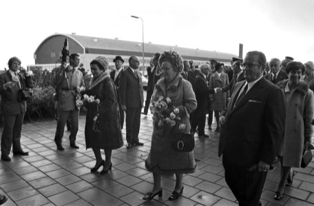 President Tito en echtgenote, Hare Majesteit Juliana en Prins Bernhard bezoeken , Bestanddeelnr 923-9416