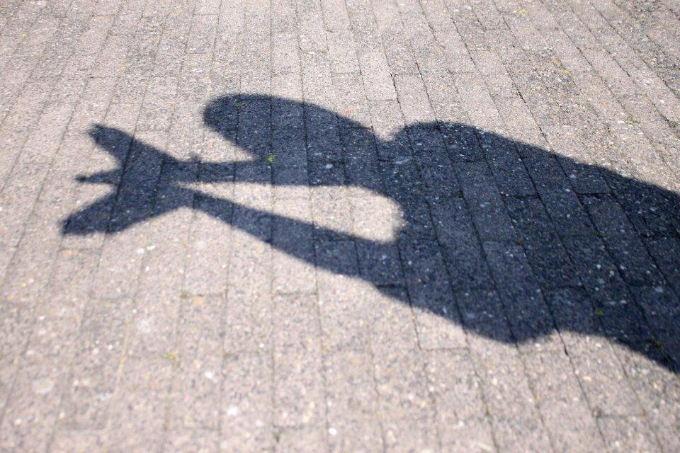 Shadow butterfly hand