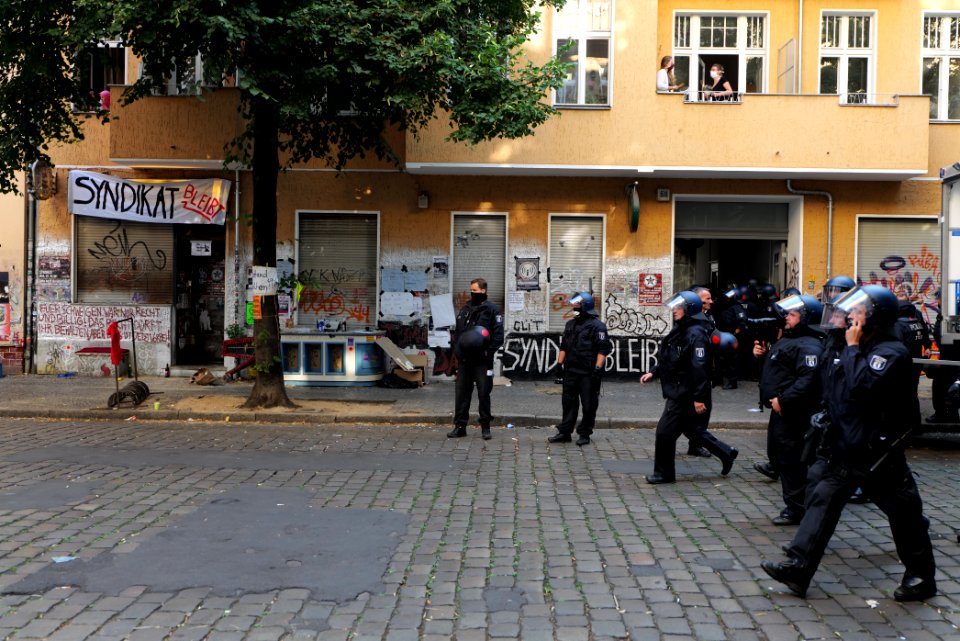 Preparation of Syndikat eviction 2020-08-07 36