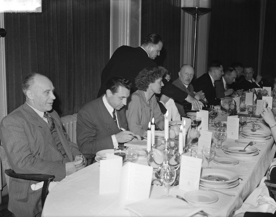 Receptie KNAU en diner, Bestanddeelnr 904-5903