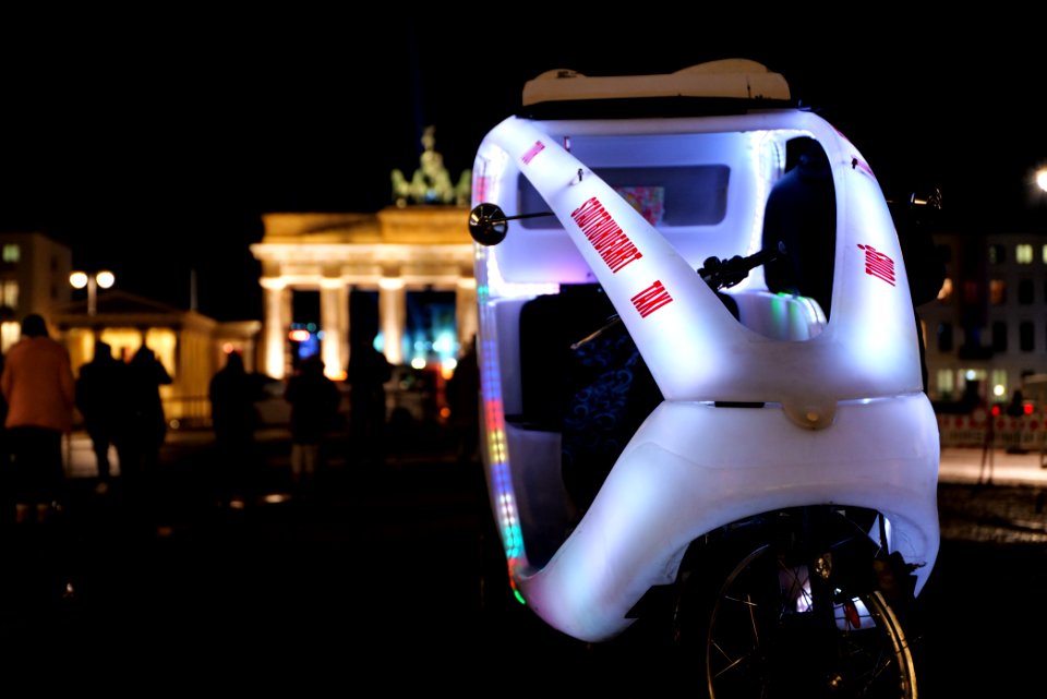 Preparation of ZDF new year TV show at Brandenburg gate 2020-12-30 36