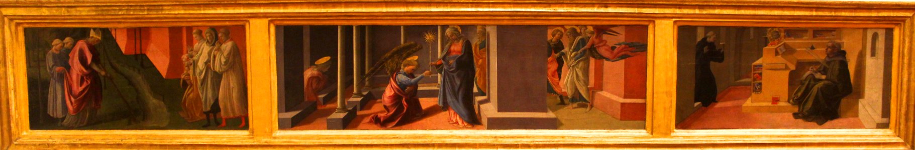 Predella Pala Barbadori- Uffizi