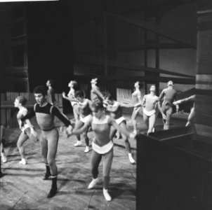 Premiere van Nationaal Ballet in Stadschouwburg Dansscenes, Bestanddeelnr 913-3181